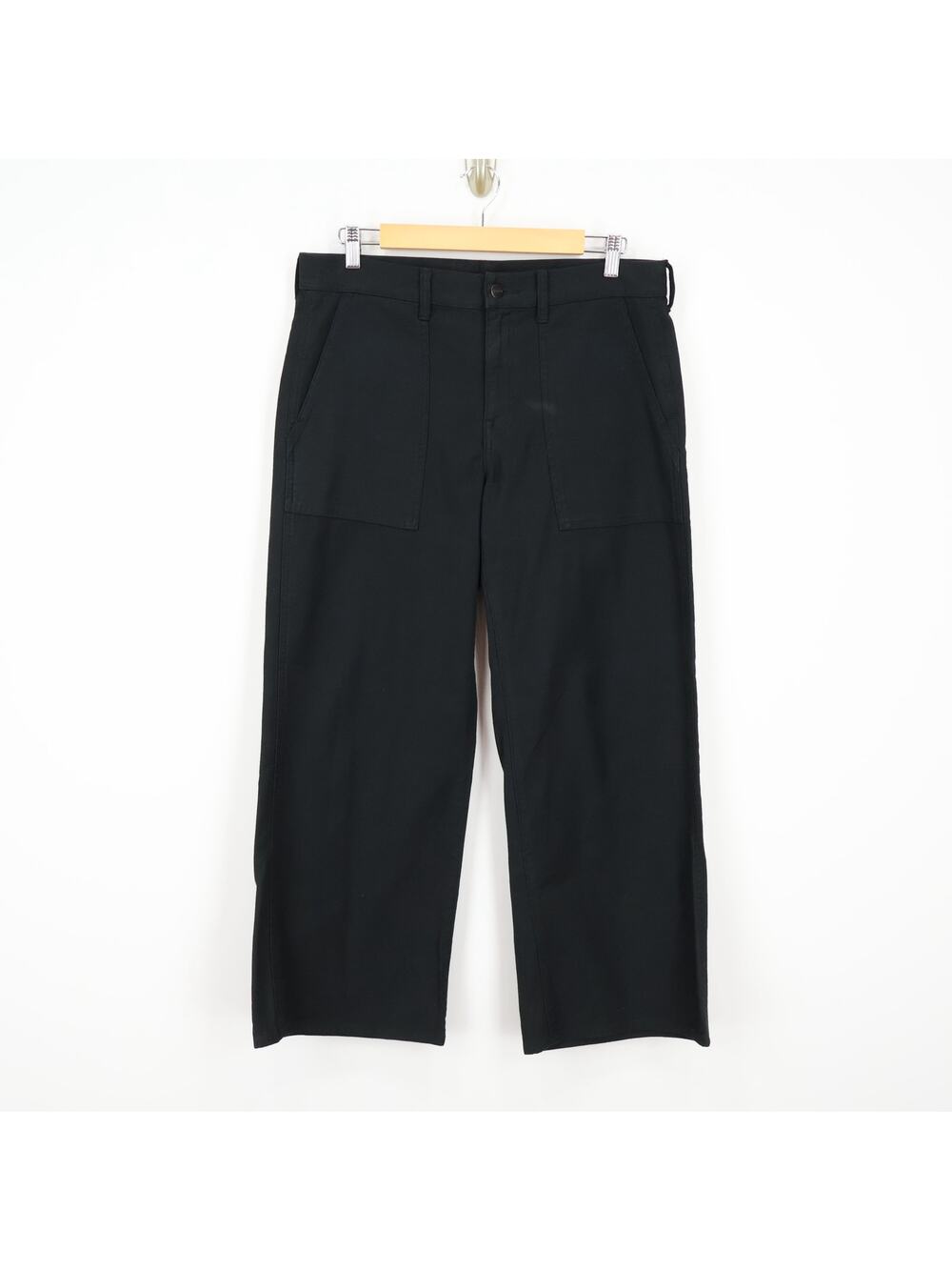J.Crew Camp Pocket Wide Leg Pant Black Size 28 Petite NWOT